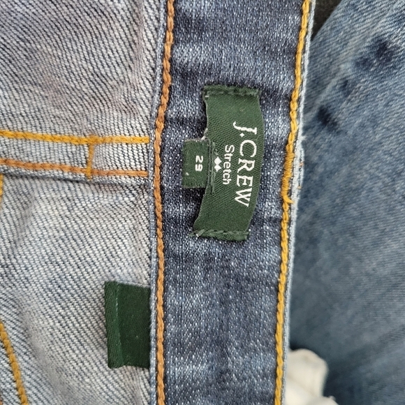 J.Crew Stretch 29 Toothpick Jeans Dark Wash Denim - Picture 7 of 8